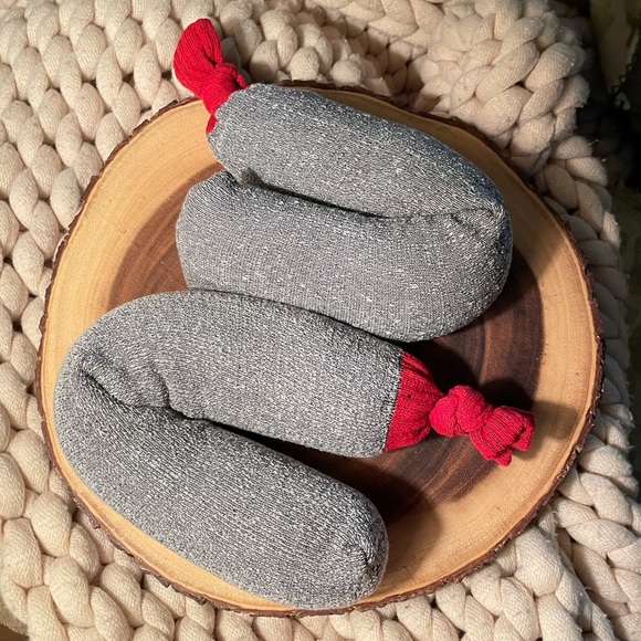 NEW 🐒Rice Buddy heating bag cold pack Sock Monkey dog cat PEACEDBYALISE - Picture 2 of 5